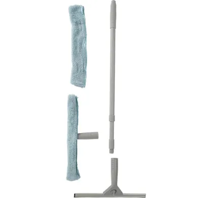 Ultra Clean, zestaw do mycia okien z teleskopową rączką, 95 cm