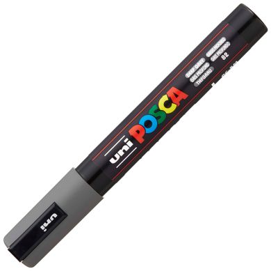 Uni, Posca, marker pigmentowy, PC-5M, grafitowy