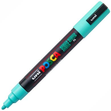 Uni, Posca, marker pigmentowy, PC-5M, pastelowy morski