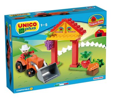 Unico, Farmer, klocki, 21 elementów