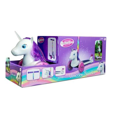Unicorn Scooter, hulajnoga 3-kołowa balansowa, 3D