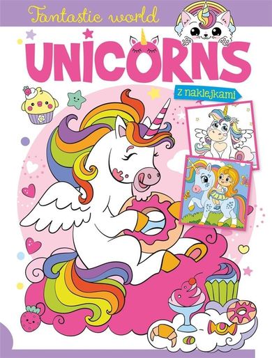 Unicorns. Fantastic world