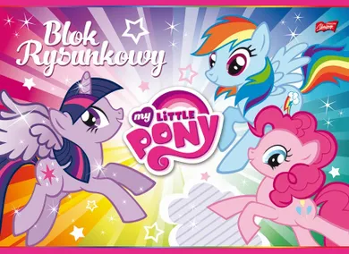 Unipap, My Little Pony, blok rysunkowy, A4, 20 kartek