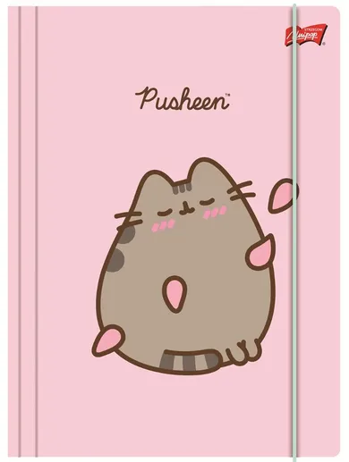 Unipap, Pusheen, teczka z gumką A4, Pink