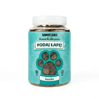 Uniszki, Trenerki, kaczka, przysmak dla psa, 150g