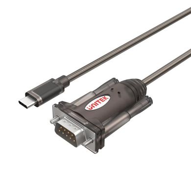 Unitek, adapter USB-C/1xRS-232, Y-1105K