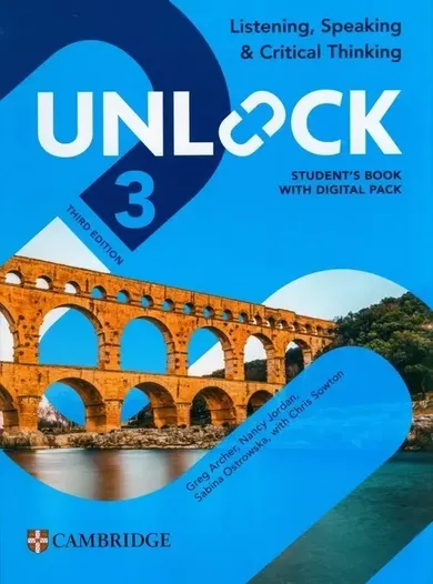 Unlock 3 Listening, Speaking and Critical Thinking Student's Book with Digital Pack