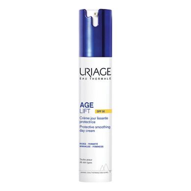 Uriage, Age Lift Protective Smoothing Day Cream, wygładzający krem ochronny na dzień, SPF30, 40 ml