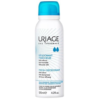 Uriage, Eau Thermale Fresh Deodorant, odświeżający dezodorant w spray'u, 125 ml