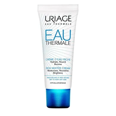 Uriage, Eau Thermale Rich Water Cream, krem nawilżający, 40 ml
