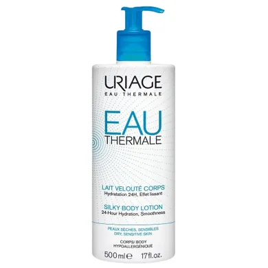 Uriage, Eau Thermale Silky Body Lotion, jedwabisty balsam do ciała, 500 ml