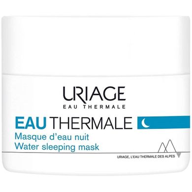 Uriage, Eau Thermale Water Sleeping Mask, aktywnie nawilżająca maseczka na noc, 50 ml