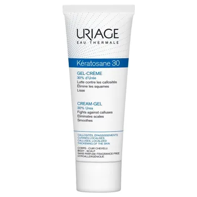 Uriage, Keratosane, 30 Cream-Gel, krem-żel złuszczająco-kojący, 75 ml