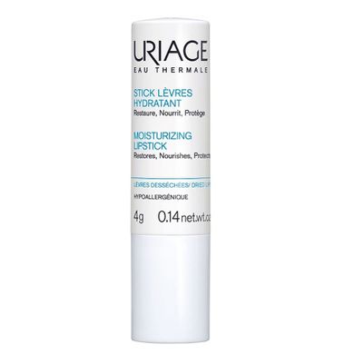 Uriage, Moisturizing Lipstick, nawilżająca pomadka do ust, 4g