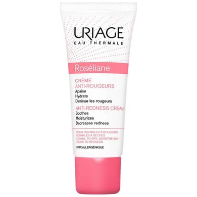 Uriage, Roseliane Anti-Redness Cream, krem łagodzący zaczerwienienia, 40 ml