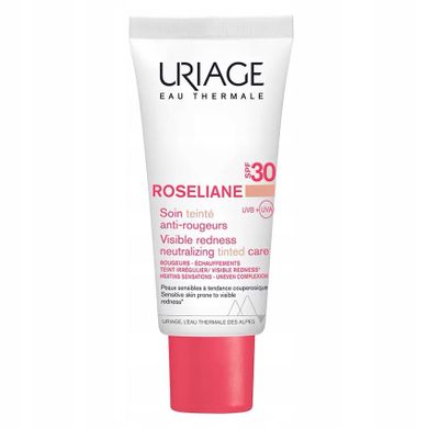 Uriage, Roseliane, krem CC do cery naczynkowej, SPF30, Medium, 40 ml