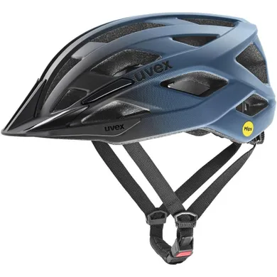 Uvex, I-vo 2 MIPS, kask rowerowy, 56-60 cm, stone blue-black matt