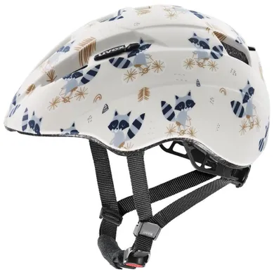 Uvex, Kid 2 CC, kask rowerowy, dziecięcy, raccoon matt, 46-52 cm