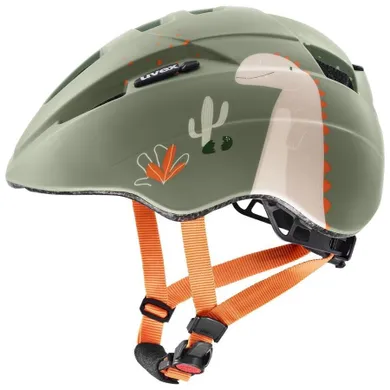 Uvex, Kid 2 CC, kask rowerowy, dziecięcy, sage green, 46-52 cm