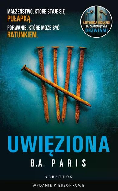 Uwięziona (wydanie kieszonkowe)