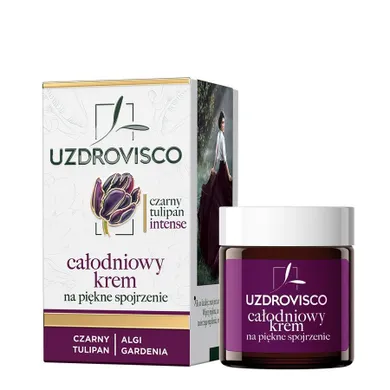 Uzdrovisco, Czarny Tulipan Intense, całodniowy krem na piękne spojrzenie, 25 ml