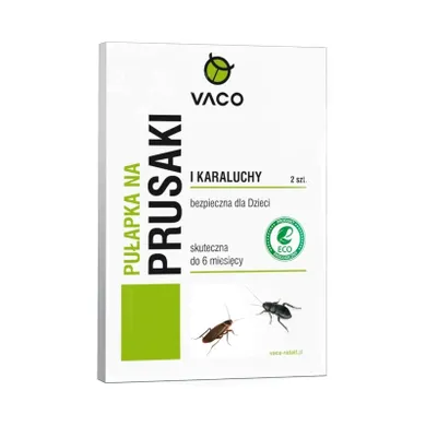 Vaco, Eco pułapka na prusaki i karaluchy, 2 szt.