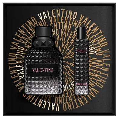 Valentino, Uomo Born in Roma, zestaw, woda toaletowa, spray, 100 ml + woda toaletowa, spray, 15 ml