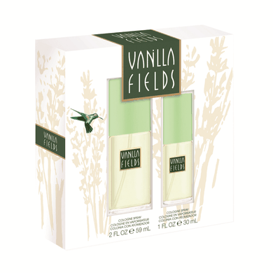 Vanilla Fields, Vanilla Fields, Zestaw upominkowy, Woda kolońska w sprayu 59 ml + woda kolońska w sprayu 30 ml