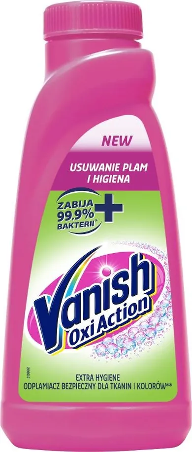 Vanish, Extra Hygiene, odplamiacz, żel, 500 ml