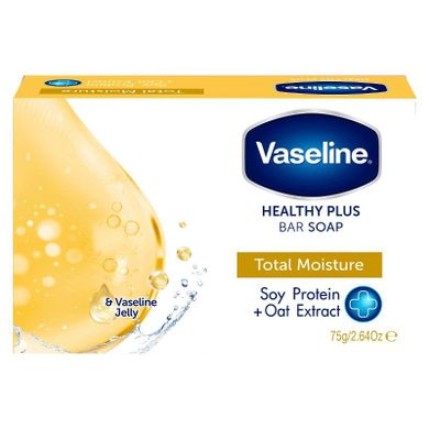 Vaseline, mydło w kostce, total moisture, 75g