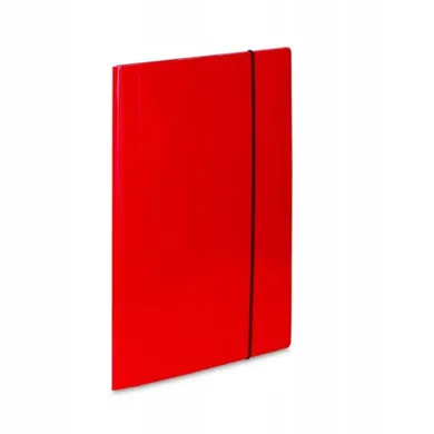Vau-Pe, teczka z gumką A4, czerwony, 1 szt.