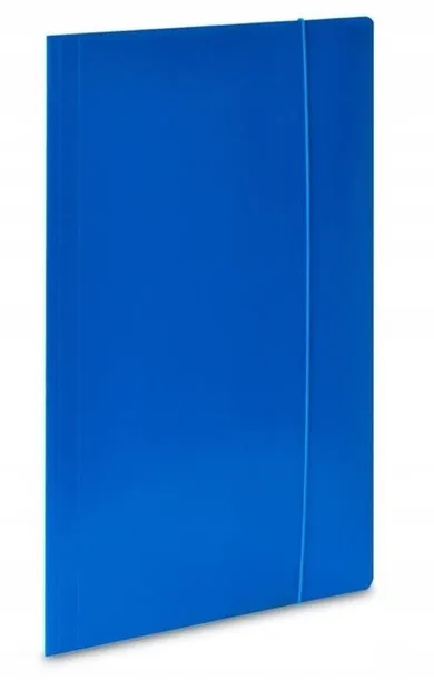 Vau-Pe, teczka z gumką A4, eko, niebieska, 1 szt.