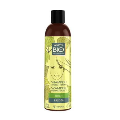 Venita, Bio Brzoza, wzmacniający szampon z ekstraktem z brzozy do włosów słabych i zniszczonych, 300 ml