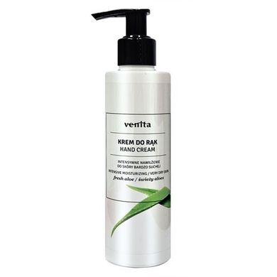 Venita, Hand cream, krem do rąk nawilżający, świeży aloes, 200 ml