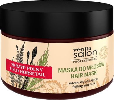 Venita, Salon, maska ze skrzypem polnym do włosów wypadających, 500 ml