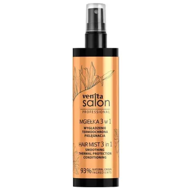 Venita Salon, Mgiełka 3w1, wygładzenie, termoochrona, pielęgnacja, 200 ml