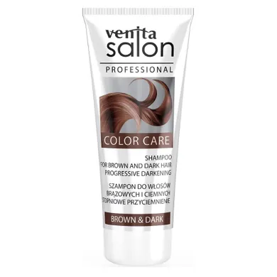 Venita, Salon Professional Color Care, szampon do włosów brązowych i ciemnych, Brown & Dark, 200 ml