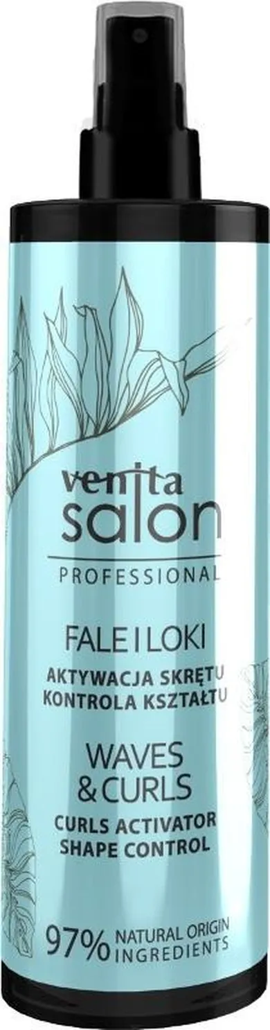Venita, Salon Professional, spray stylizujący do włosów - fale i loki, 200 ml