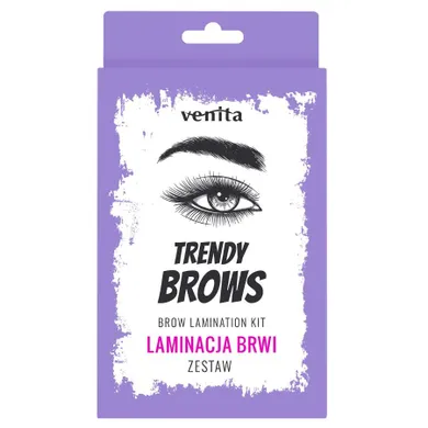 Venita, Trendy Brows, zestaw do laminacji brwi