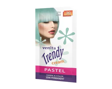 Venita, Trendy Cream, Ultra, krem do koloryzacji włosów, 36 Ice Mint, 35 ml