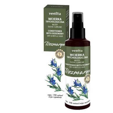 Venita, Trichological Formula, wcierka trychologiczna rozmaryn - do włosów suchych i ła mliwych, 100 ml