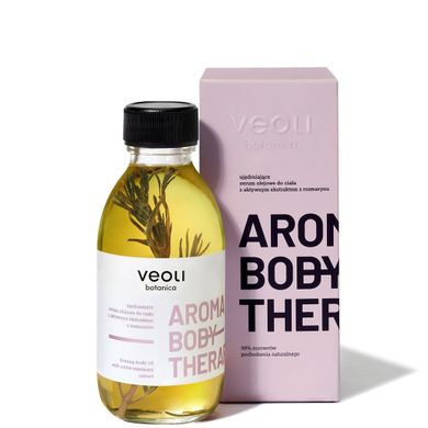 Veoli Botanica, Aroma Body Therapy ujędrniające, serum olejowe do ciała z aktywnym ekstraktem z rozmarynu, 136g