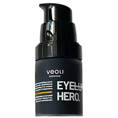 Veoli Botanica, Eyeluminate Hero, energetyzująco-rozświetlające serum pod oczy i na powieki, 15 ml