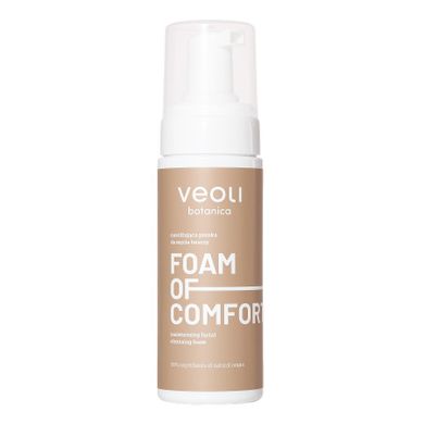 Veoli Botanica, Foam Of Comfort, nawilżająca pianka do mycia twarzy, 150 ml