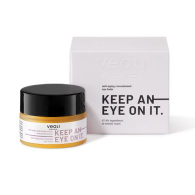 Veoli Botanica, Keep An Eye On It anti-aging, skoncentrowany balsam pod oczy, 15 ml