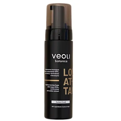 Veoli Botanica, Love At First Tan, ekspresowa brązująca pianka Amber Crush, 200 ml