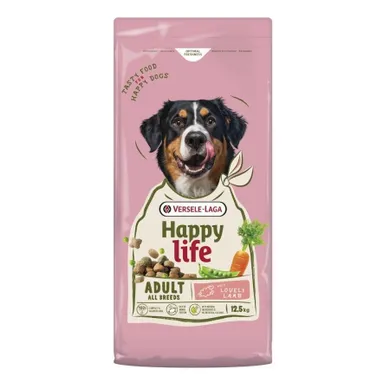 Versele Laga, HappyLife, karma sucha z jagnięciną dla psów dorosłych, 12,5 kg