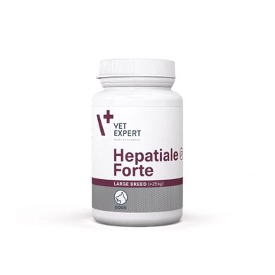 VetExpert, Hepatiale Forte, preparat na wsparcie wątroby dla psów, 40 tabletek