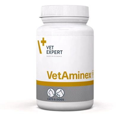 VetExpert, VetAminex, codzienny zestaw iwtamin dla psów i kotów, 60 tabletek
