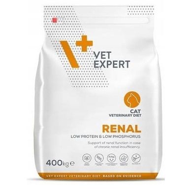 VetExpert, Veterinary Diet, Renal Cat, karma sucha dla kotów, 400g